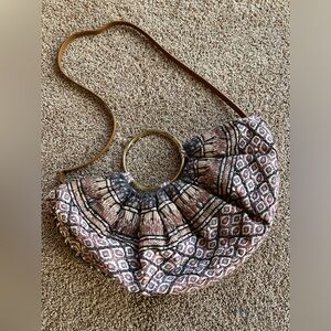 Beaded Anthropology Bag